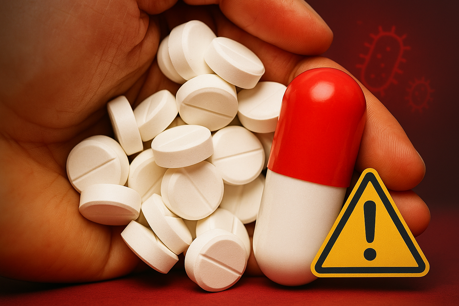 Paracetamol and Ibuprofen Antibiotic Resistance