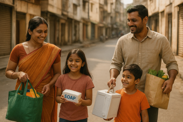 Economy and Politics Family gst cut