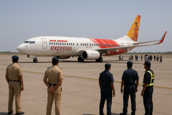 Bomb Scare Forces - Emergency Landing