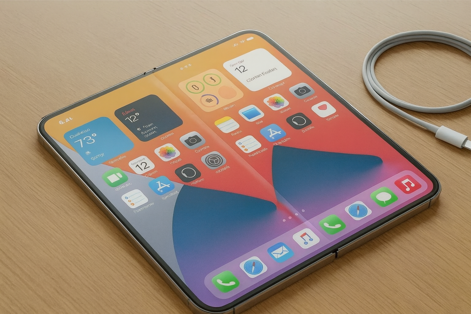Foldable iPhone