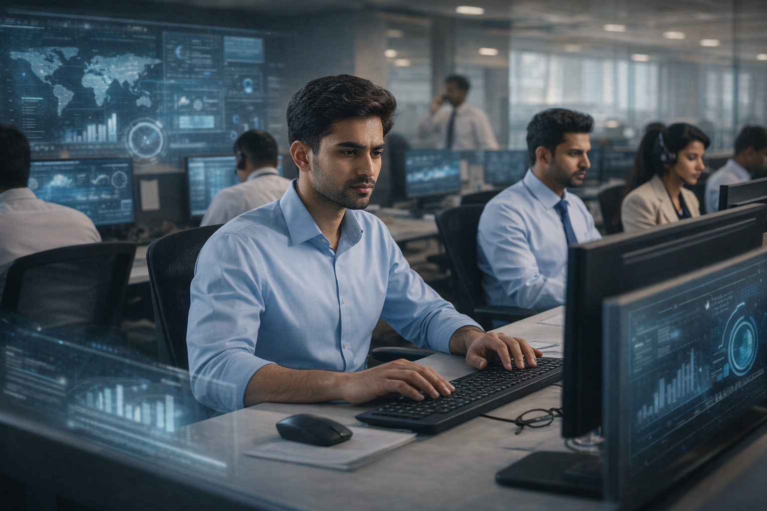 5 Jobs in India - Risk From AI Automation