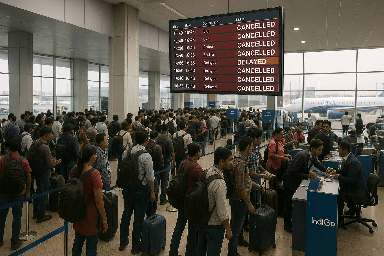 IndiGo - Flight Cancel